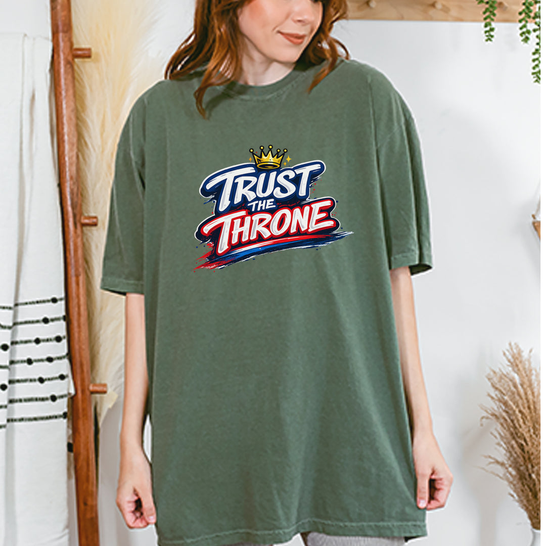 Trust The Throne Crown Philly Hoops Vintage Soft Unisex T-shirt 