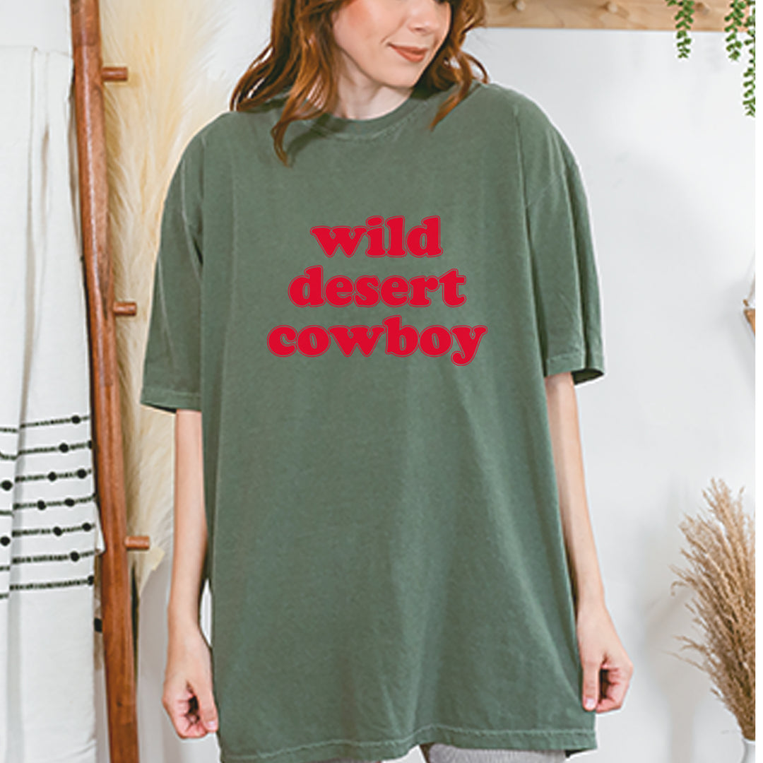 Wild Desert Cowboy Country Vintage Soft Unisex T-shirt 