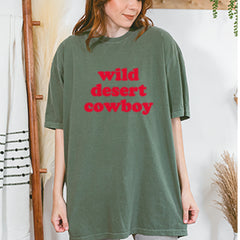 Wild Desert Cowboy Country Vintage Soft Unisex T-shirt 