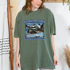 Bombardino Crocodilo Brainrot Vintage Soft Unisex T-shirt 