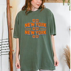 Go New York Go Basketball Vintage Soft Unisex T-shirt 