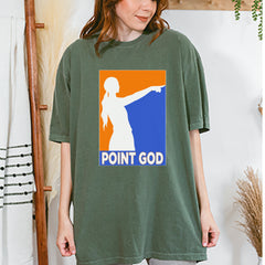 Point God Cunningham Basketball Pointing Meme  Vintage Soft Unisex T-shirt 
