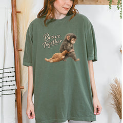 Punch Brave Together Stuffed Animal Vintage Soft Unisex T-shirt 