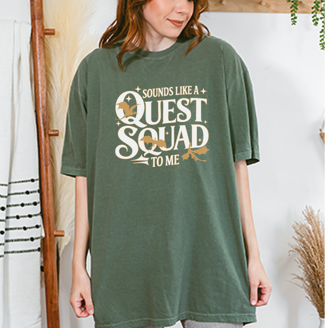 Sounds Like A Quest Squad To Me Empyrean Vintage Soft Unisex T-shirt 