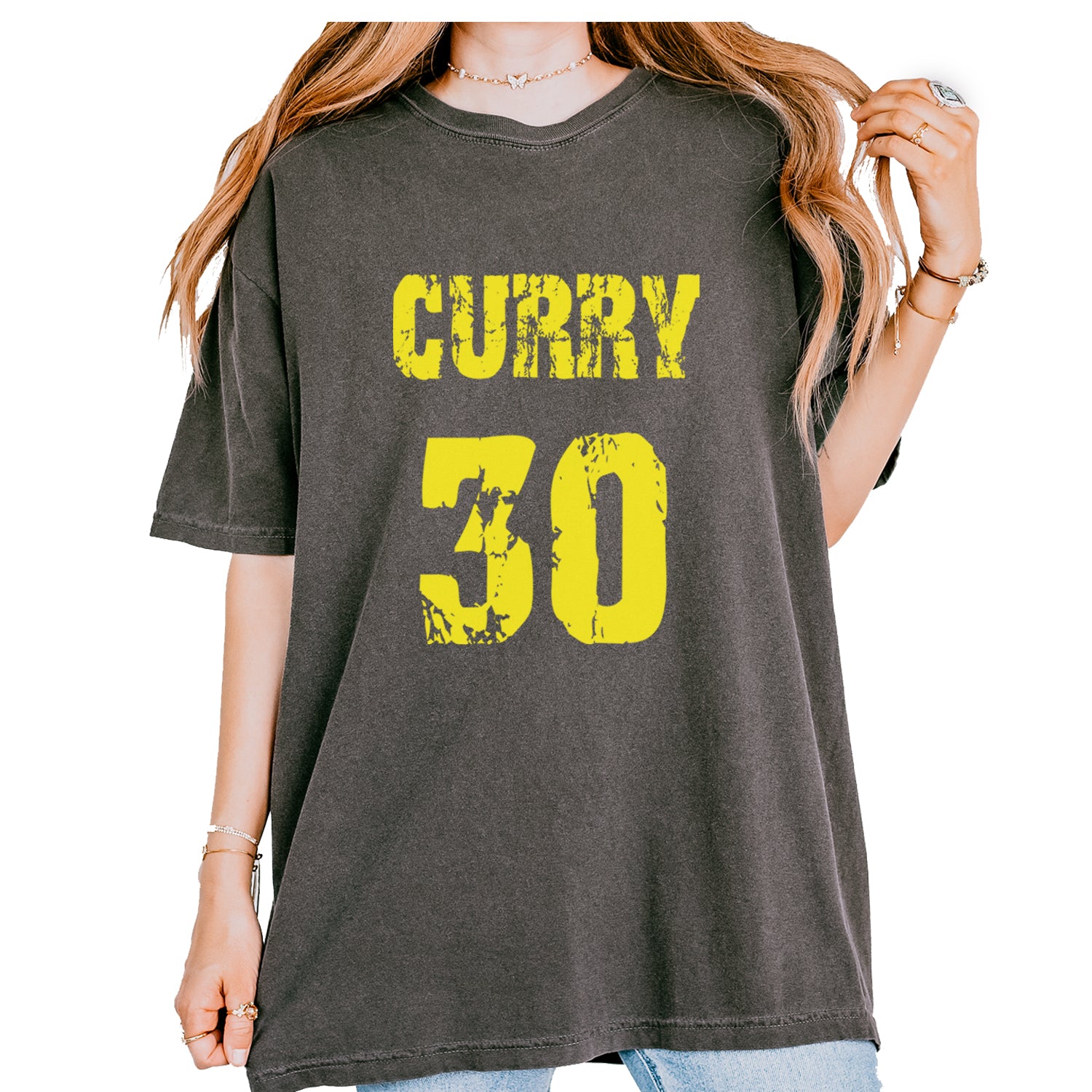 Curry #30 Vintage Soft Unisex T-shirt Pepper