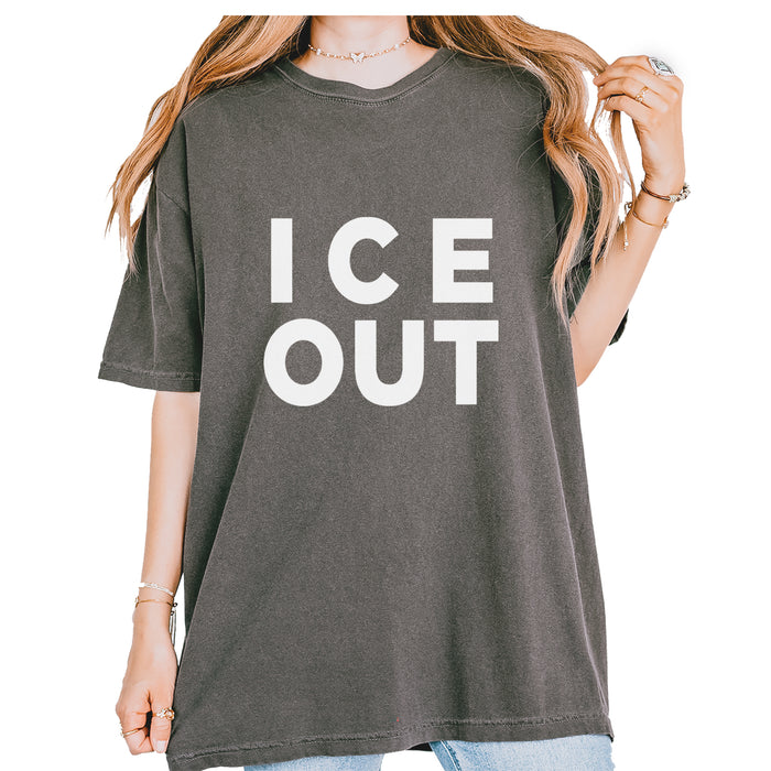 Ice Out Protest Vintage Soft Unisex T-shirt