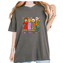 Golden Forever Golden Girls Vintage Soft Unisex T-shirt Pepper