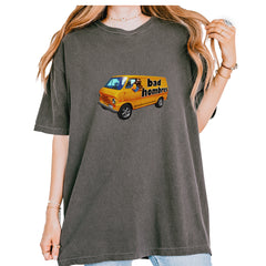 Bad Hombres Van West Chester Band Vintage Soft Unisex T-shirt Pepper