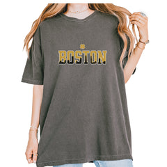 Boston City Pride Irish Vintage Soft Unisex T-shirt Pepper