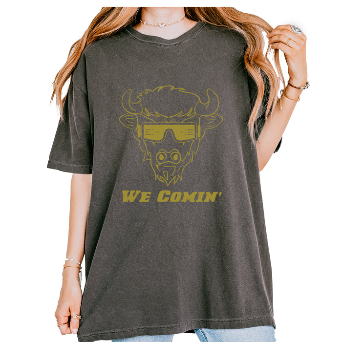 We Coming Coach Prime Colorado Vintage Soft Unisex T-shirt