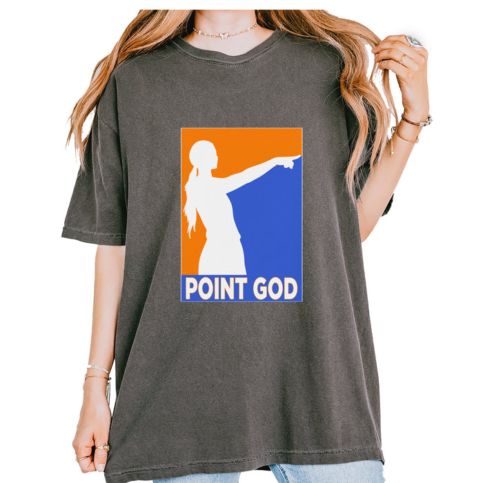 Point God Cunningham Basketball Pointing Meme  Vintage Soft Unisex T-shirt
