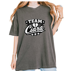 Team Ciara Scamanda Broken Heart Vintage Soft Unisex T-shirt Pepper