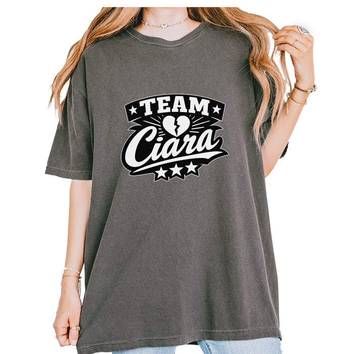 Team Ciara Scamanda Broken Heart Vintage Soft Unisex T-shirt