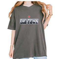 Chicago Chi-Town City Pride Vintage Soft Unisex T-shirt Pepper