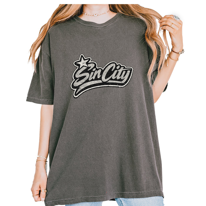 Sin City Vegas Retro Vintage Vintage Soft Unisex T-shirt