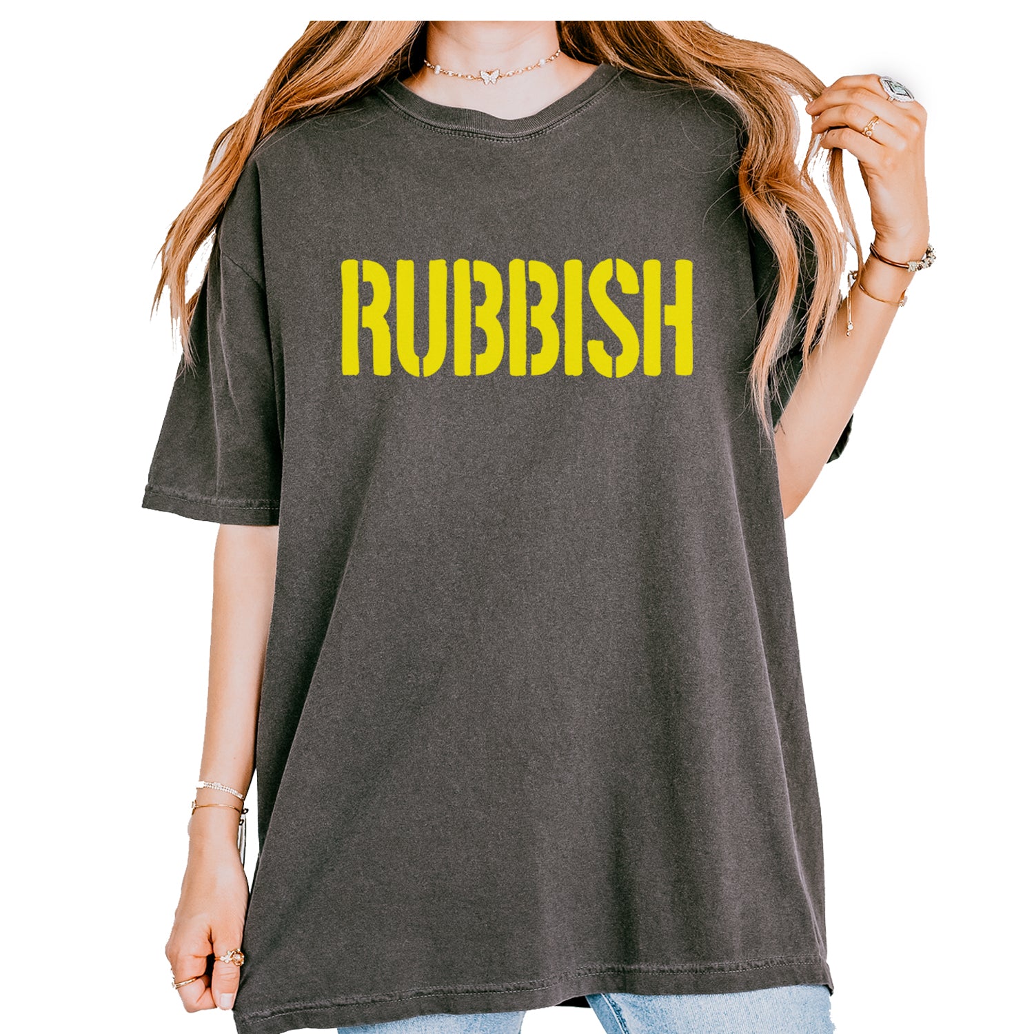 Rubbish Punk Emo Fetch Vintage Soft Unisex T-shirt Pepper