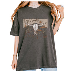 Last Night We Let The Liquor Talk Country Music Western Vintage Soft Unisex T-shirt Pepper