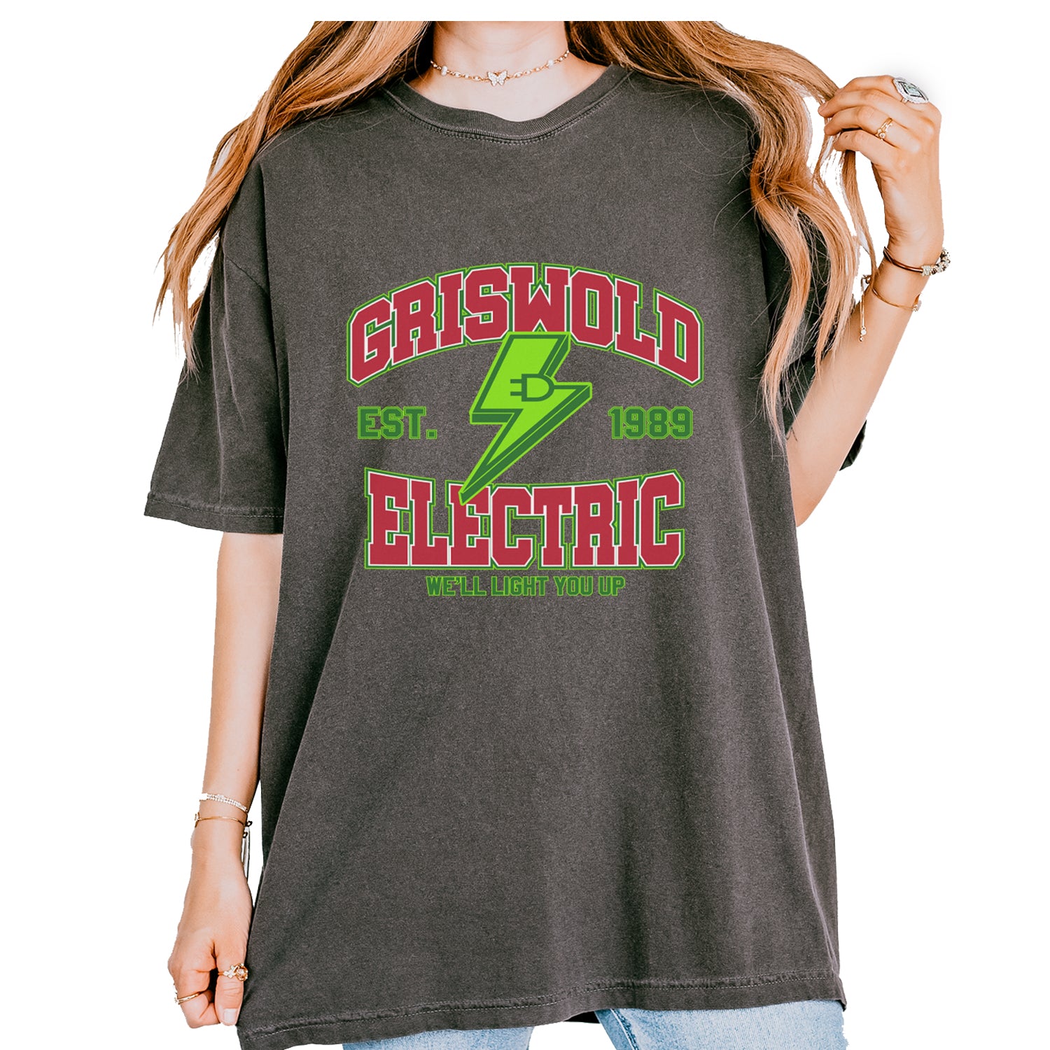 Griswold Electric We'll Light You Up Vintage Soft Unisex T-shirt Pepper