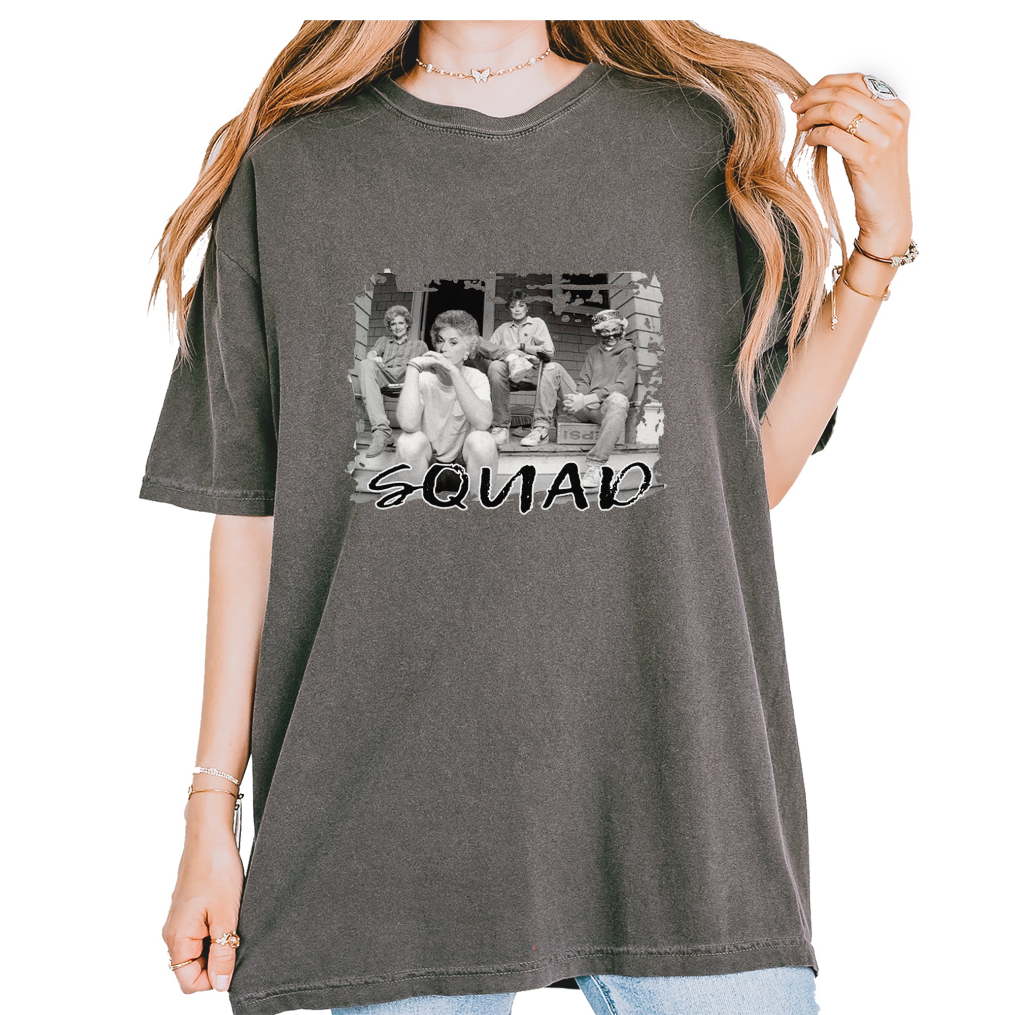 Squad Golden Girls Vintage Soft Unisex T-shirt Pepper