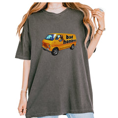 Bad Hombres Van West Chester Band Vintage Soft Unisex T-shirt Pepper