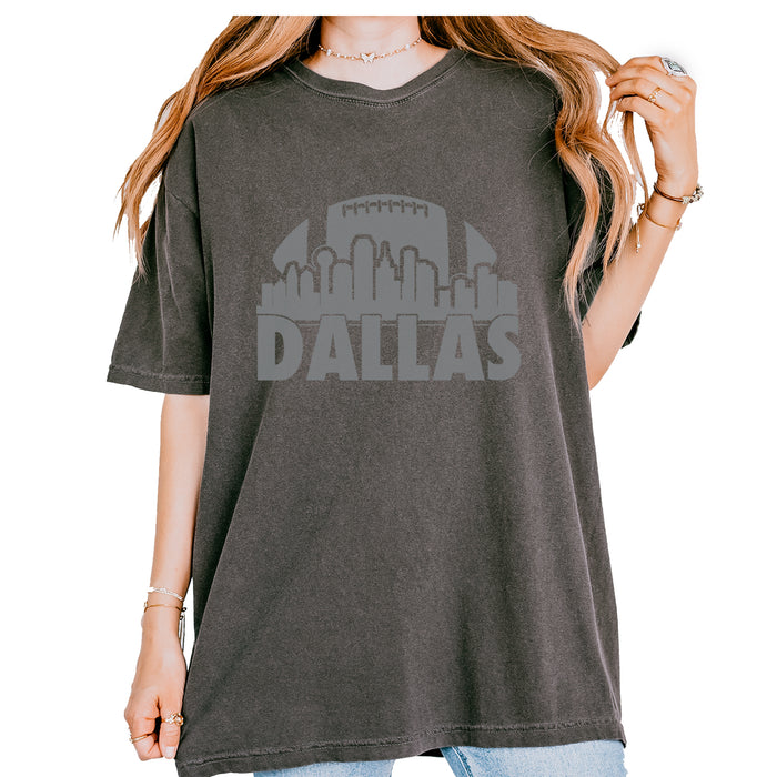 Dallas Texas Skyline Vintage Soft Unisex T-shirt