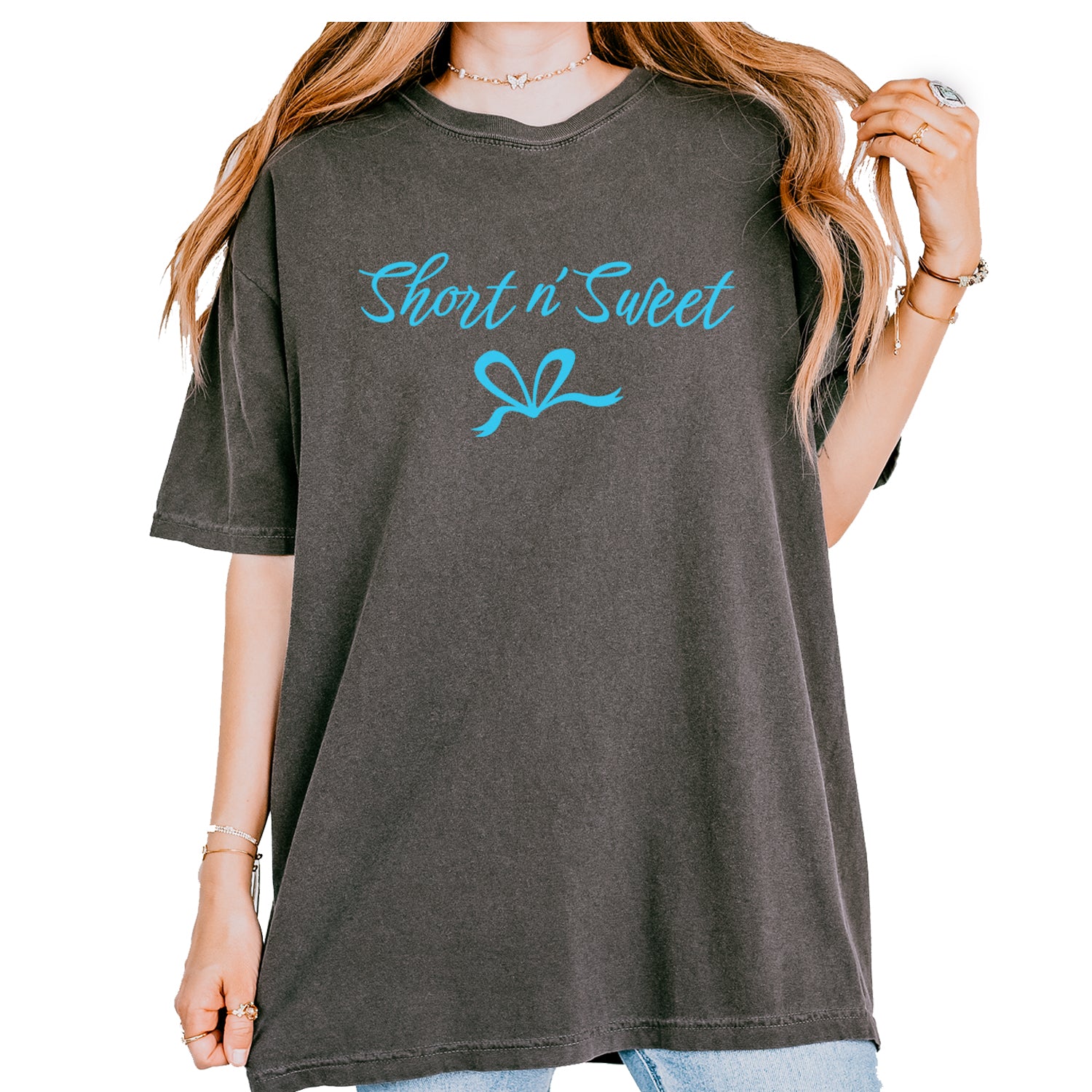 Bow Short N' Sweet Music Vintage Soft Unisex T-shirt 