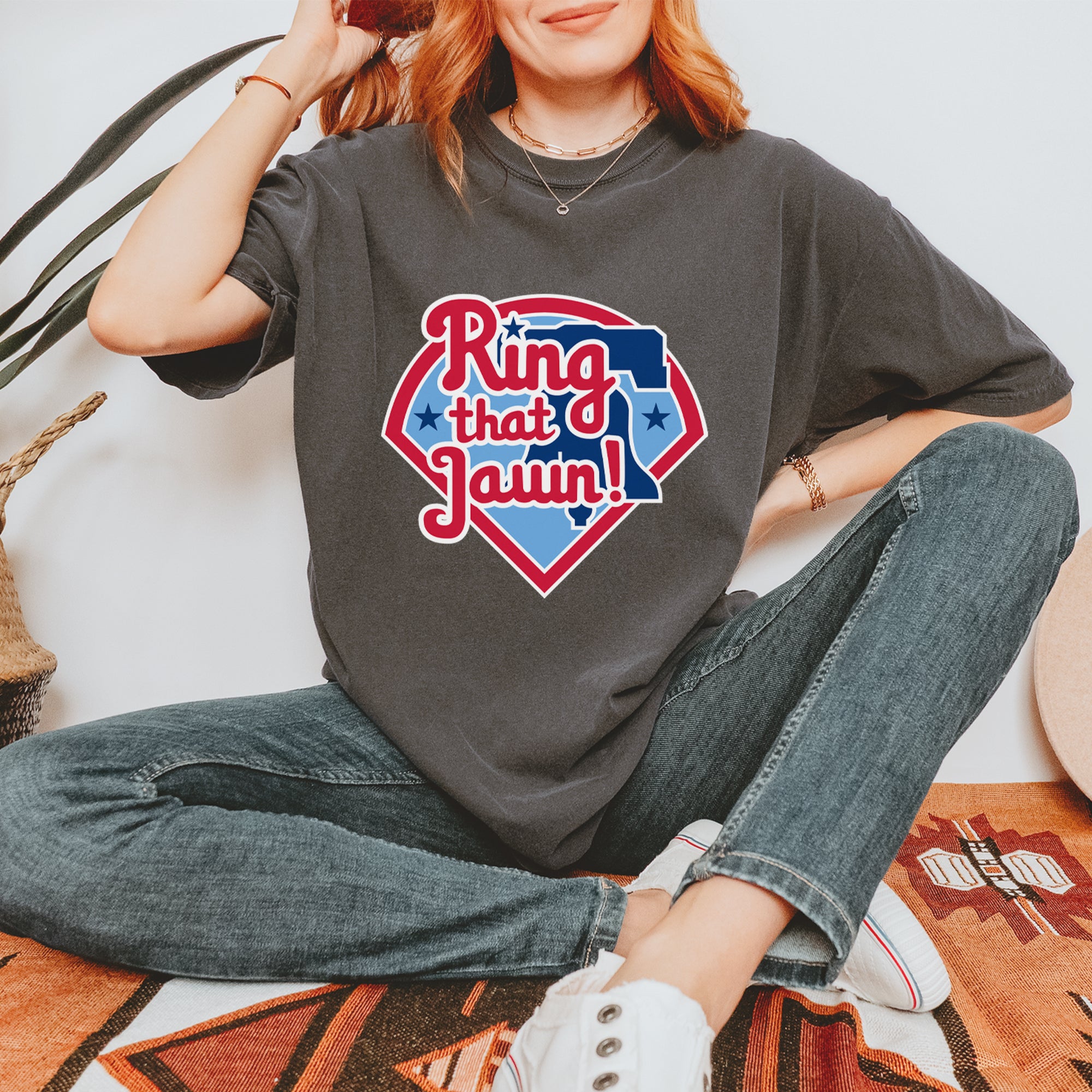 Ring That Jawn Philly Baseball Vintage Soft Unisex T-shirt 