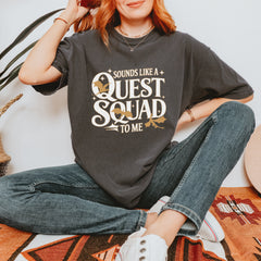 Sounds Like A Quest Squad To Me Empyrean Vintage Soft Unisex T-shirt 