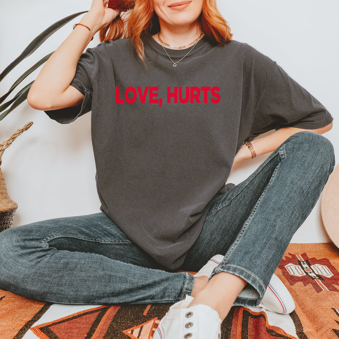 Love Hurts Vintage Soft Unisex T-shirt 
