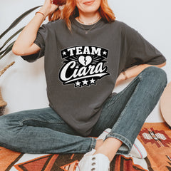 Team Ciara Scamanda Broken Heart Vintage Soft Unisex T-shirt 