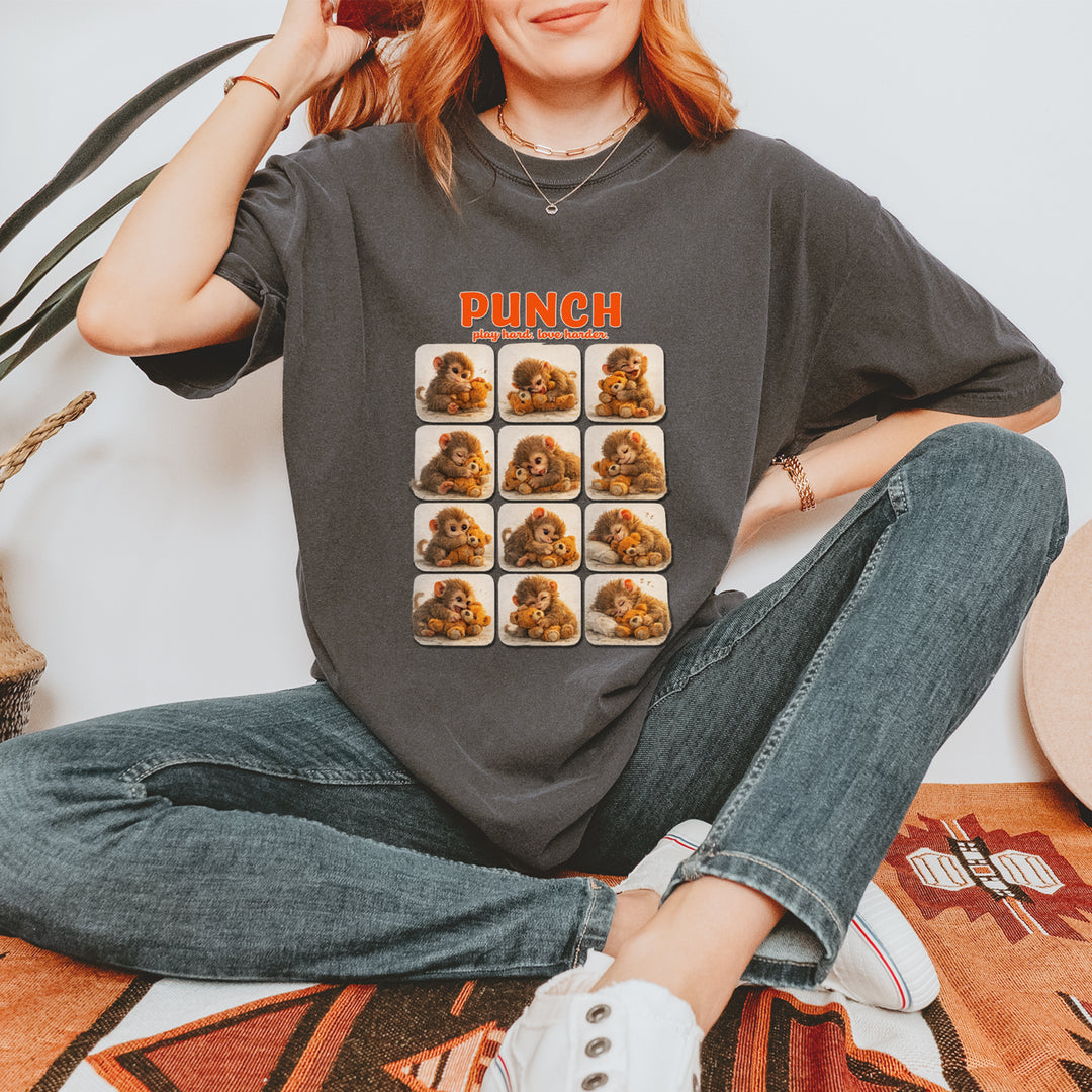 Punch Play Hard Love Harder Vintage Soft Unisex T-shirt 