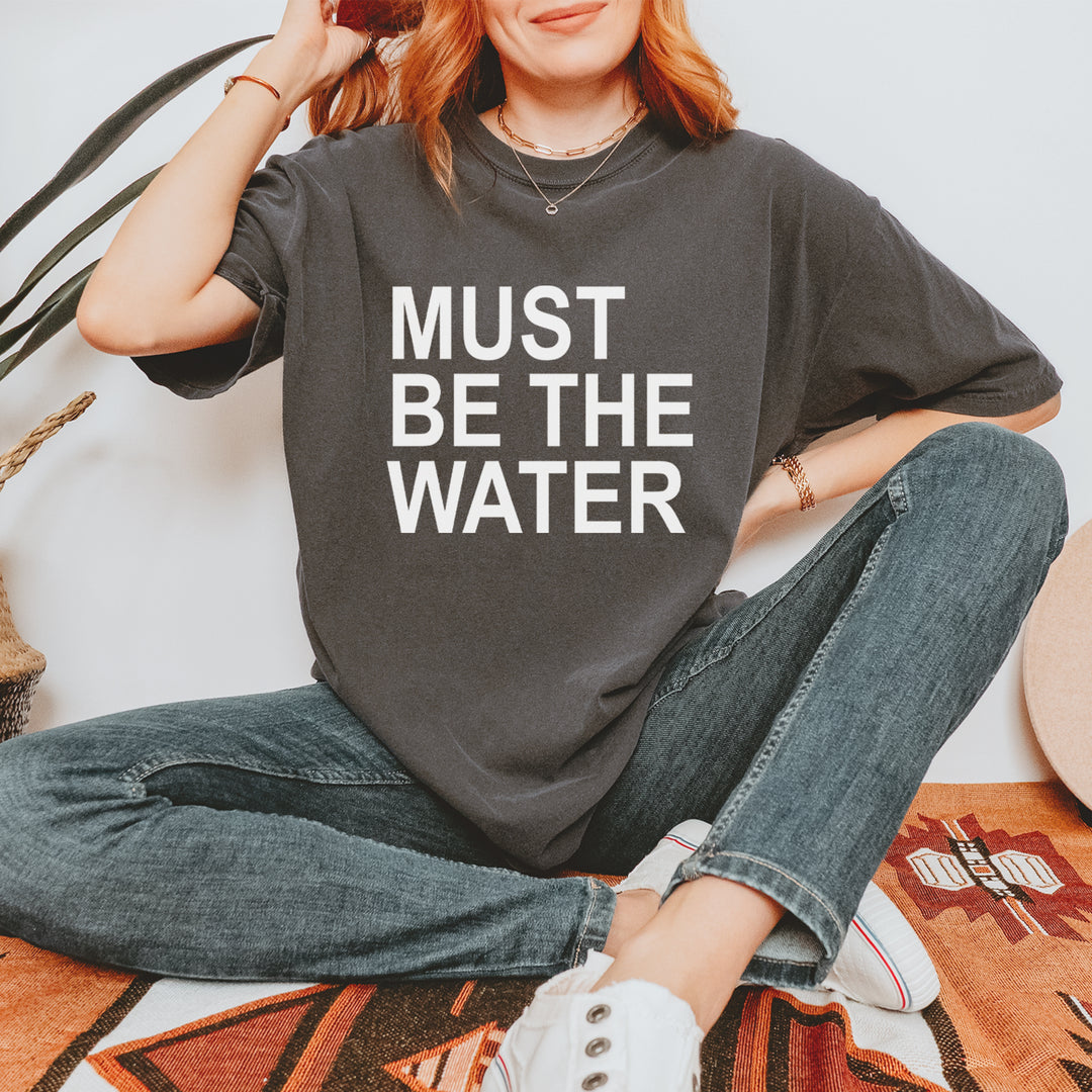 Must Be The Water Funny Racing Meme Vintage Soft Unisex T-shirt 