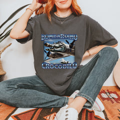 Bombardino Crocodilo Brainrot Vintage Soft Unisex T-shirt 