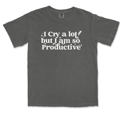 I Cry A Lot But I am So Productive TTPD Youth T-shirt 