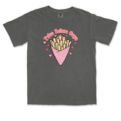 Fries Before Guys Vintage Soft Unisex T-shirt 