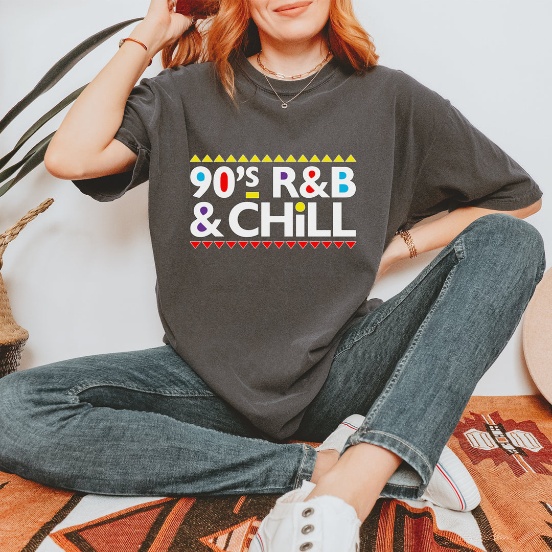 90s R&B and Chill Retro Throwback Vintage Soft Unisex T-shirt 