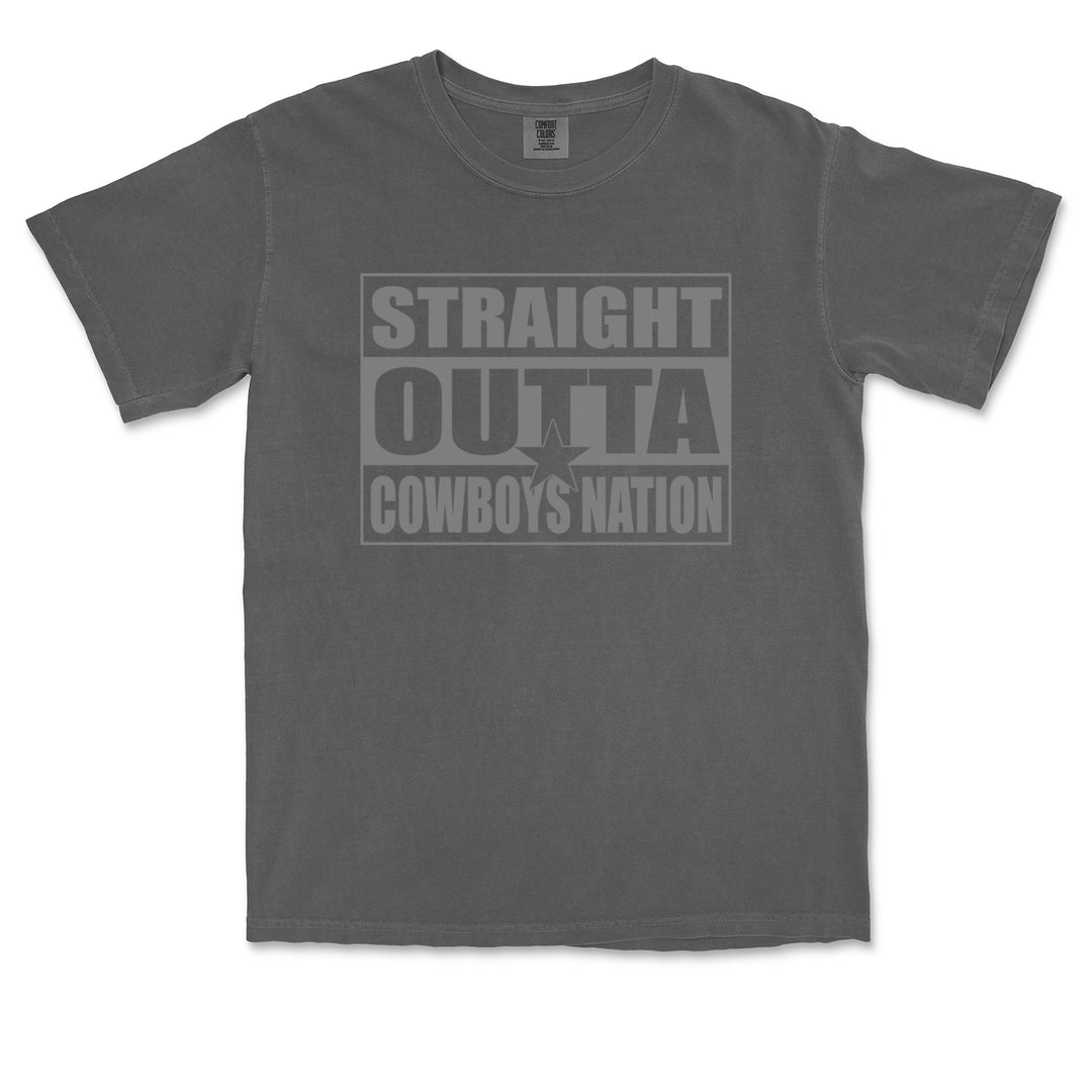 Straight Outta Cowboys Nation   Vintage Soft Unisex T-shirt 