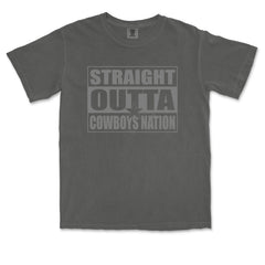 Straight Outta Cowboys Nation   Vintage Soft Unisex T-shirt 