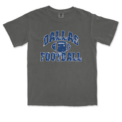 Dallas Distressed Football Vintage Soft Unisex T-shirt 