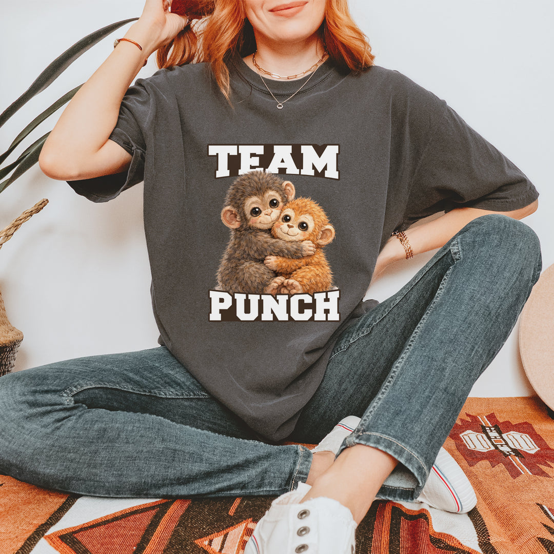 Team Punch Panchi-kun Monkey Vintage Soft Unisex T-shirt 
