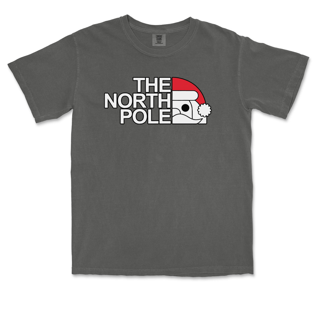 The North Pole Santa Face Vintage Soft Unisex T-shirt 