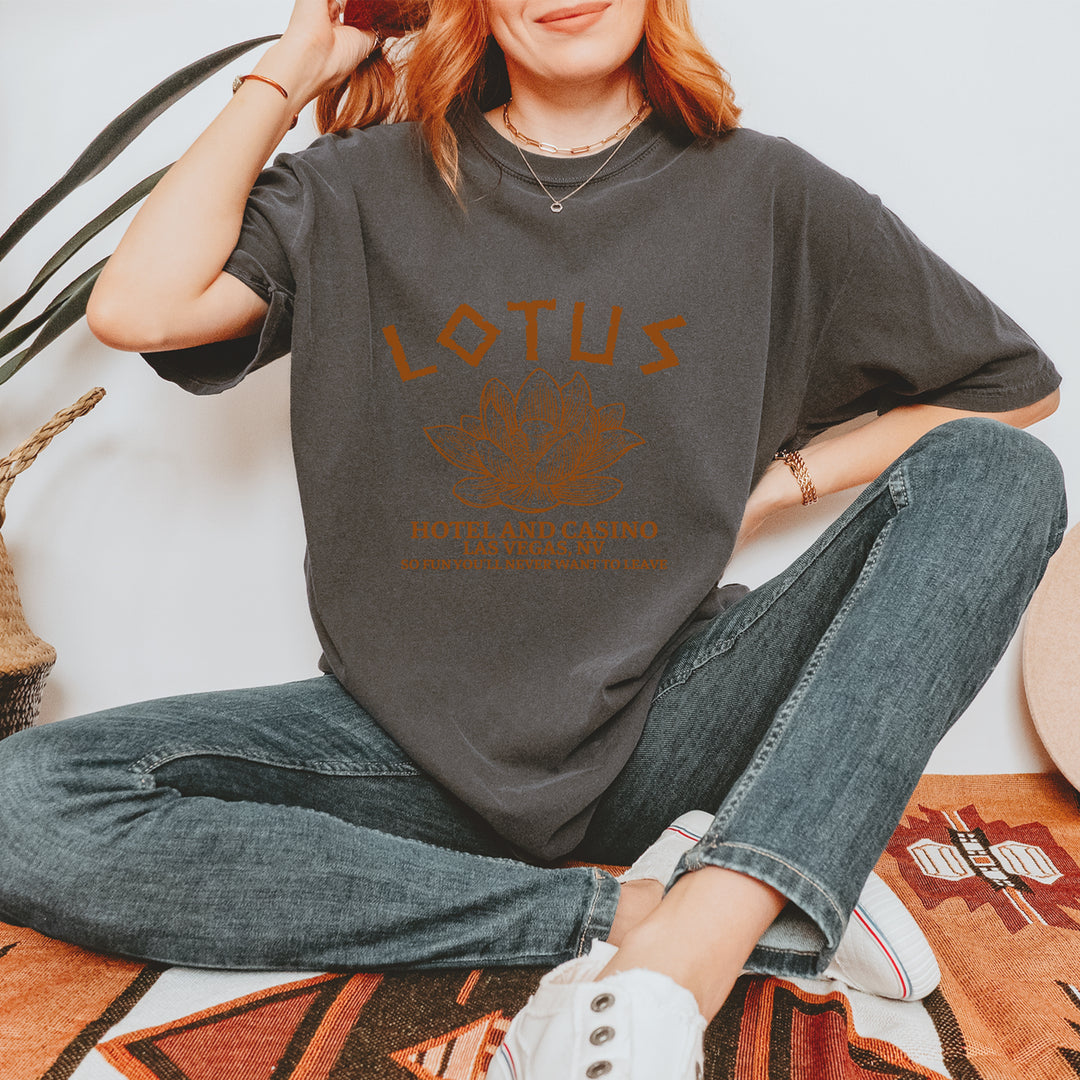 Lotus Hotel and Casino Vintage Soft Unisex T-shirt 