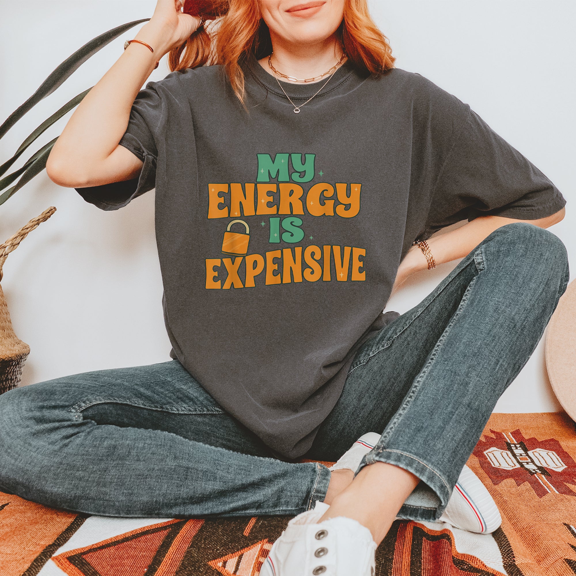 My Energy Is Expensive Self-Care Vintage Soft Unisex T-shirt 
