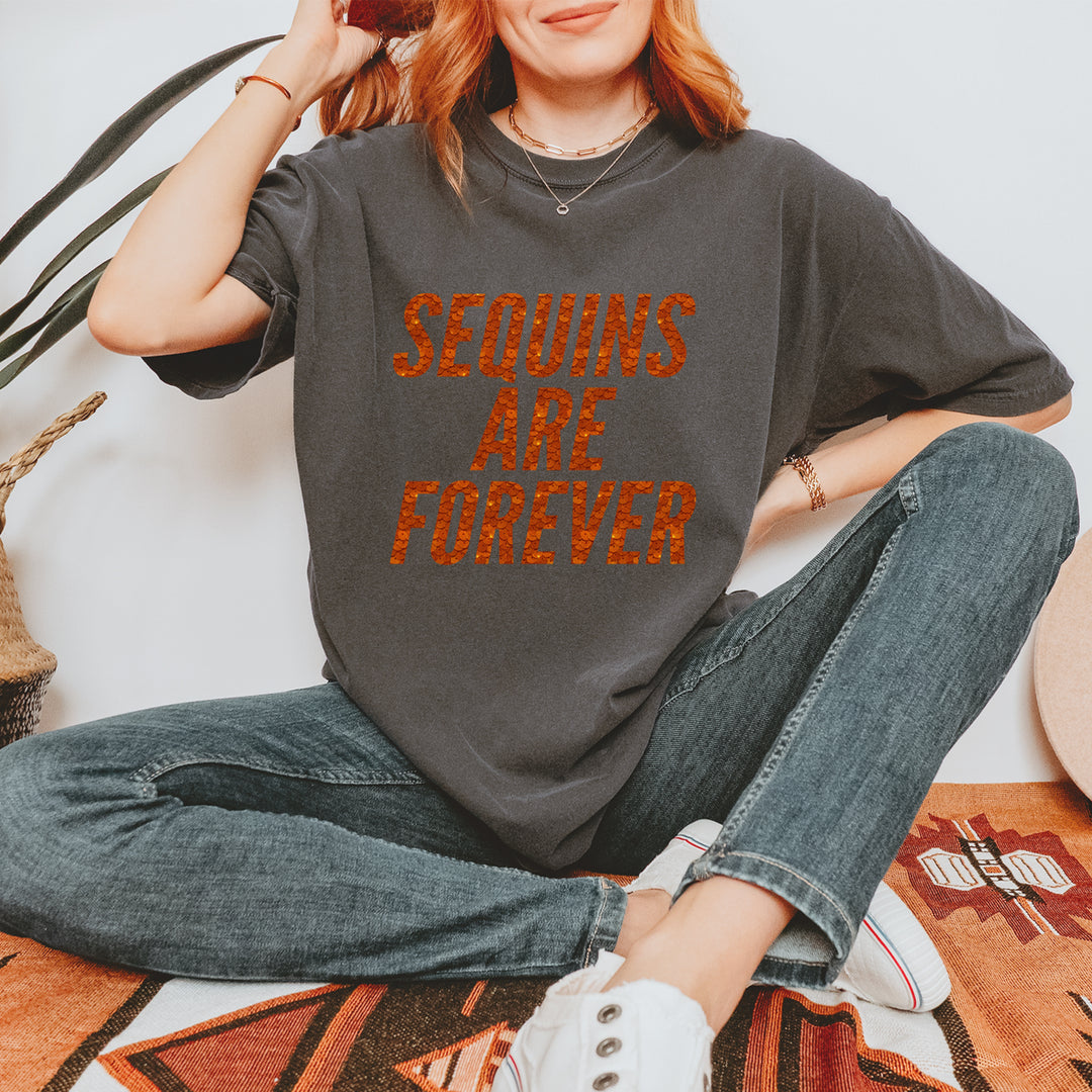 Sequins Are Forever Retro Glam Vintage Soft Unisex T-shirt 