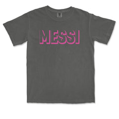 Messi OUTLINE Miami Futbol Vintage Soft Unisex T-shirt 