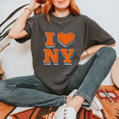 New York City Pride Heart Vintage Soft Unisex T-shirt 