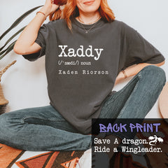 Xaddy Save A Dragon Ride A Wingleader Vintage Soft Unisex T-shirt 