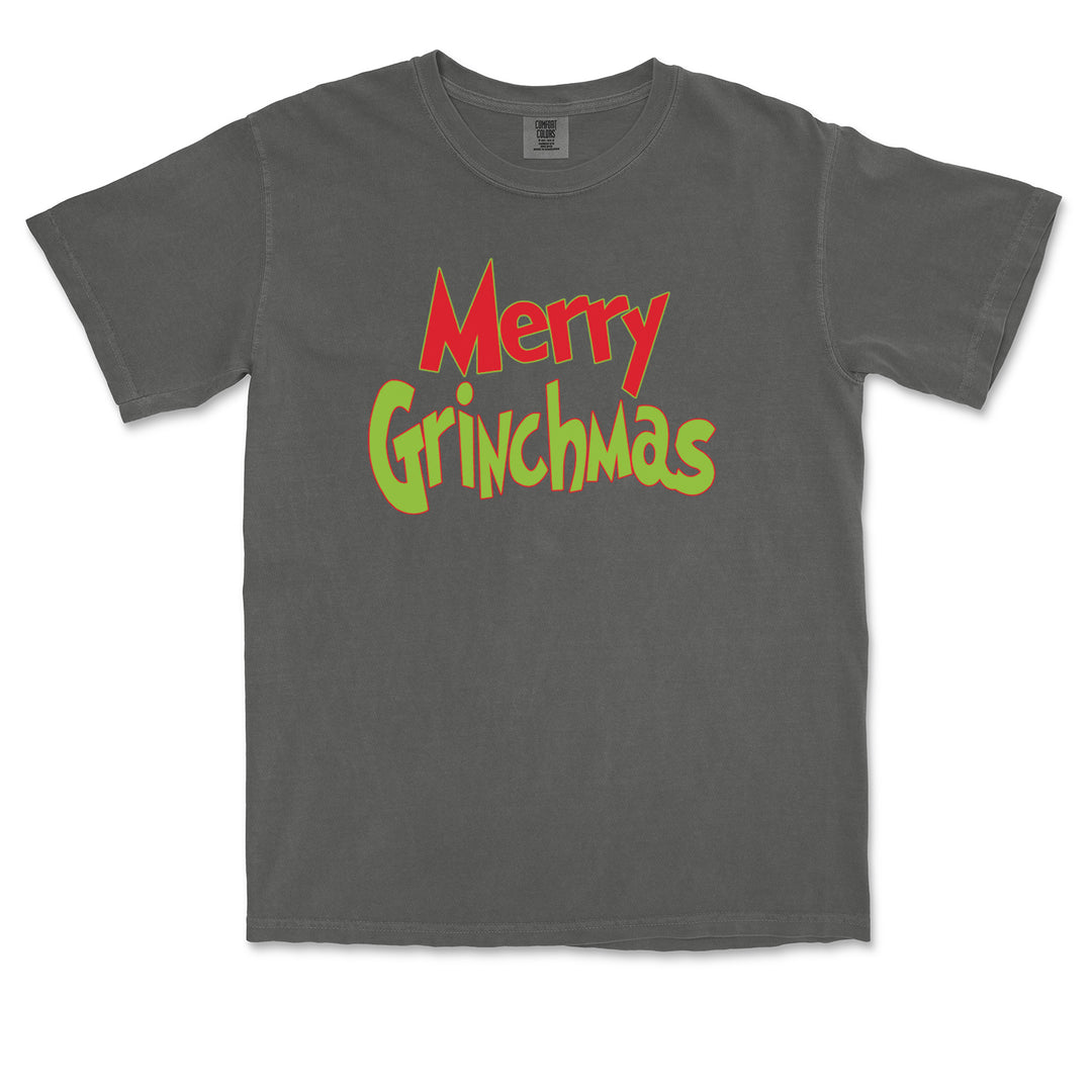 Merry Grinchmas Jolly Merry Christmas Vintage Soft Unisex T-shirt 