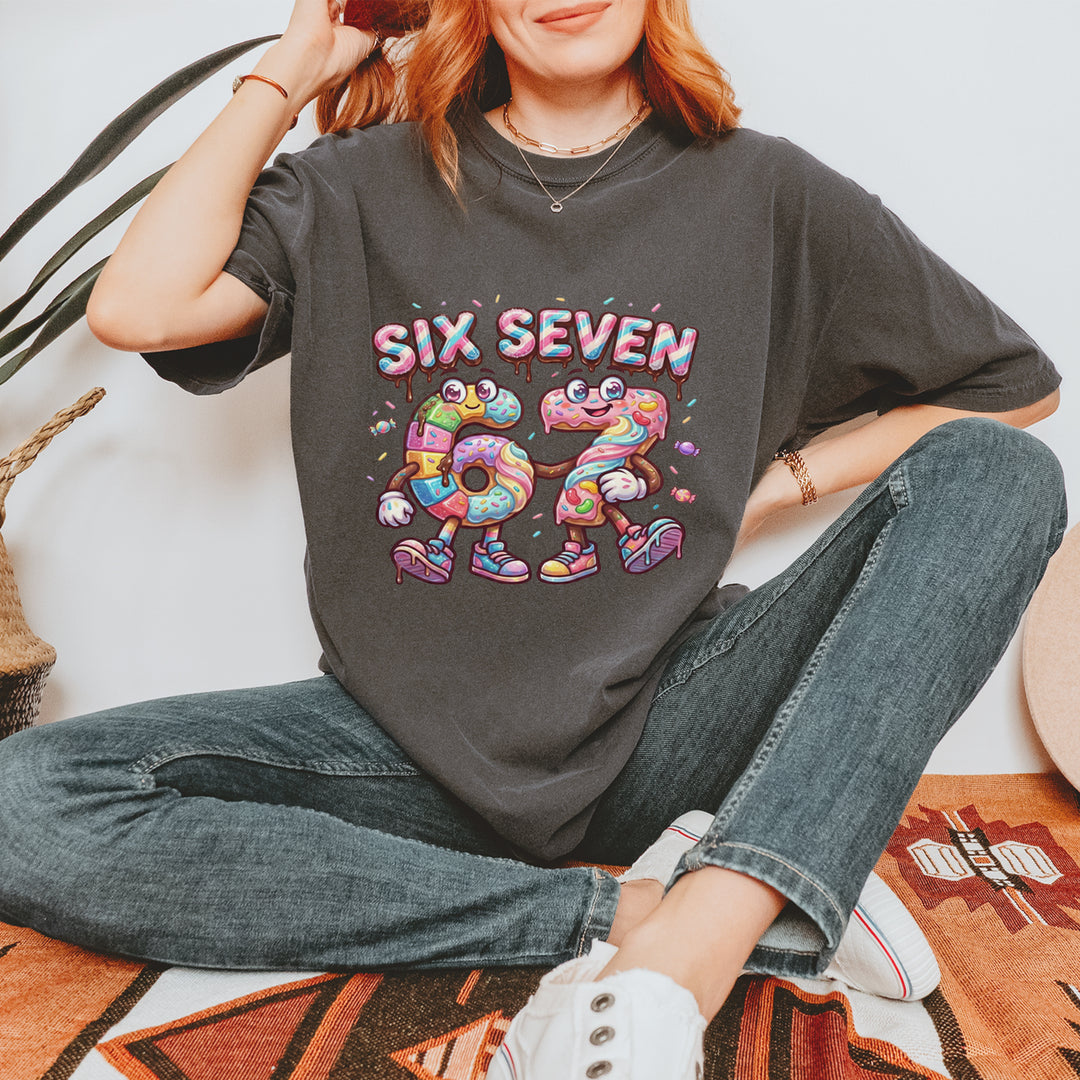67 Candy Swirl Meme Vintage Soft Unisex T-shirt 