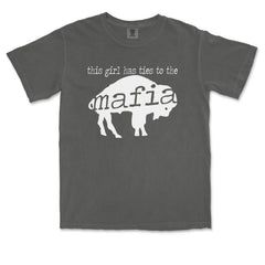 This Girl Has Ties To The Bills Mafia Youth T-shirt 